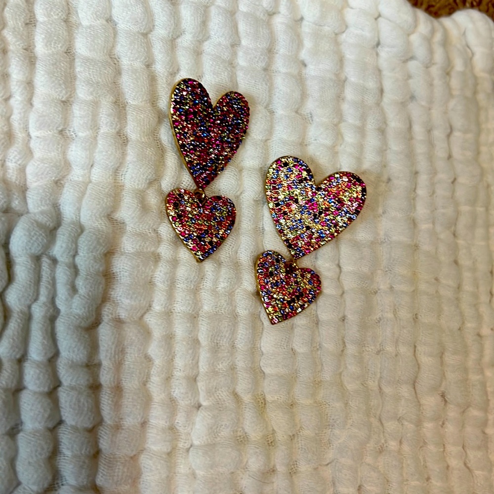 BaubleBar Heart Earrings